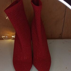 MIA Red Heeled Boots